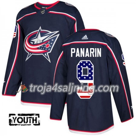 Blue Jackets tröja Artemi Panarin 9 Adidas 2017-2018 Marinblå USA Flag Fashion Authentic - NHL Tröjor Barn Blue Jackets tröja Artemi Panarin 9 Adidas 2017-2018 Marinblå USA Flag Fashion Authentic - NHL Tröjor Barn
